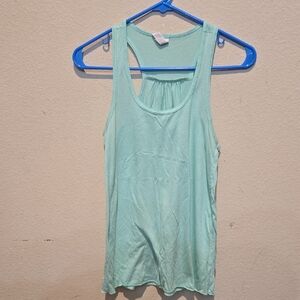 Bella Canvas Green Backless Relaxed Tank Top